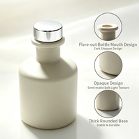 Bouteilles en verre transparentes pour aromathérapie, grande capacité, 50 ml à 200 ml, contenants vides pour parfums, pour la décoration de la maison et des hôtels, en promotion.