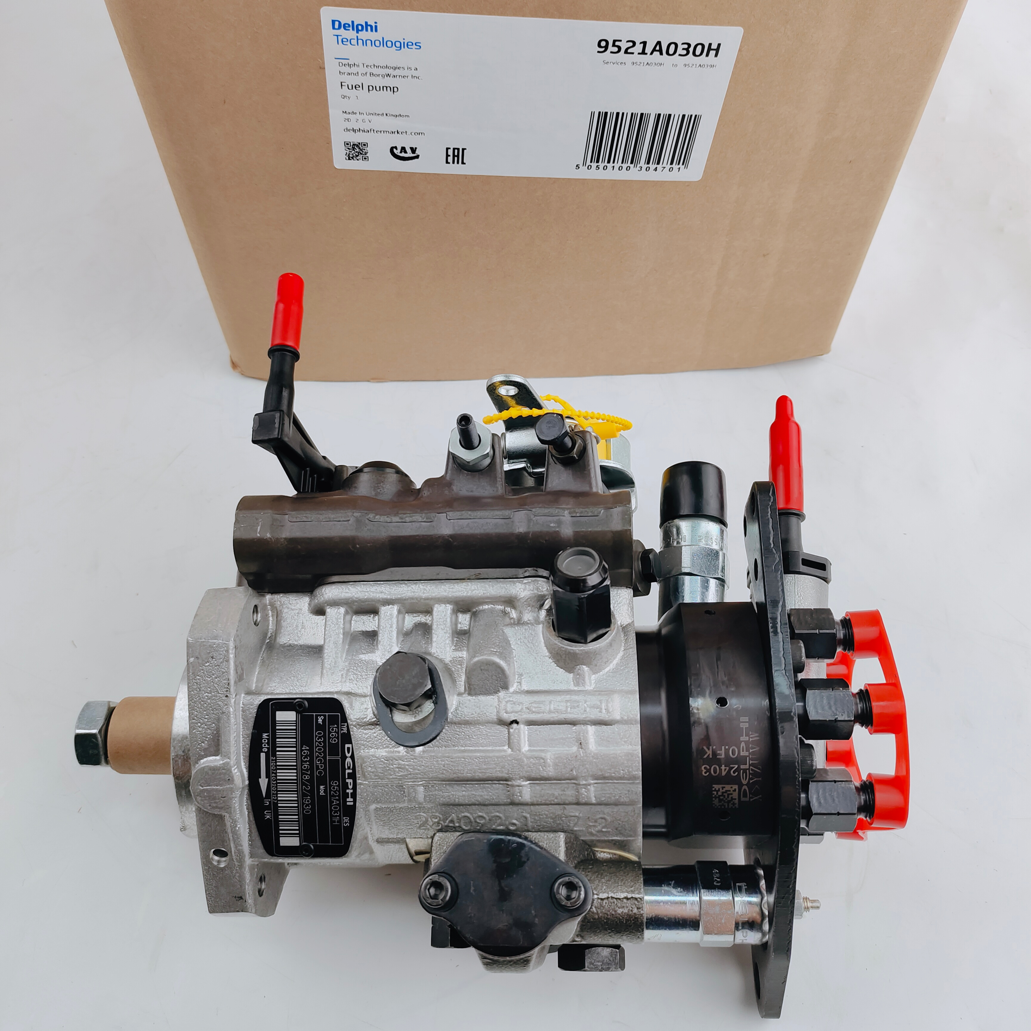 Original Brand Diesel Engine Fuel Pump DELPHI 9521A030H Fuel Pump For Perkins CAT 320D2 Excavator