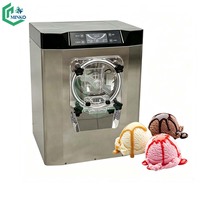 Máquina de helado duro de sobremesa de un solo/doble sabor para cafeterías y tiendas de conveniencia