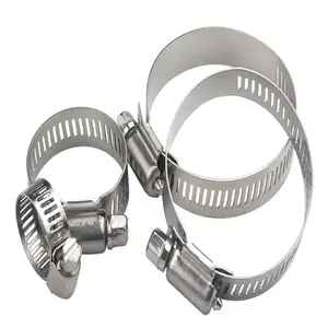 Direct Manufacturer High Heat Resistant Stainless Steel american type hose clamp abrazadera