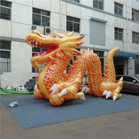 Ballon gonflable géant en forme de dragon volant avec impression numérique, certifié CE, taille et couleur personnalisables pour la promotion en extérieur