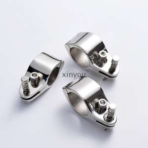 316 Edelstahl Bimini-Oberfläche Hinge Schienenhalterungs-Fitting Zubehör Yacht Schiff Kiefer-Rutschclip - Product Image 6