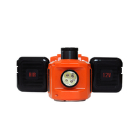 Kit de cric électrique pour voiture 5 tonnes 12V, transpalette semi-électrique hydraulique compacte avec clé à chocs et pompe à pneus