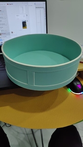 Leather <strong>Storage</strong> Basket /customized/ <strong>Storage</strong> <strong>Tray</strong> - Product Image 5