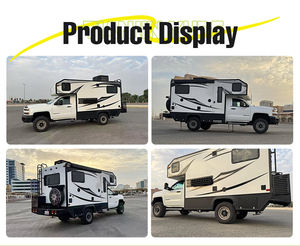 كرفانات تخييم فاخرة للشاحنات للطرق الوعرة، عربة تخييم لسيارات البيك أب، خيمة تخييم للمنازل المتنقلة، خيمة سقف علوية - Product Image 4