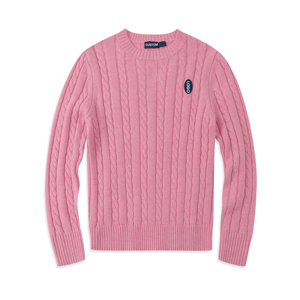 <span class=keywords><strong>Maglione</strong></span> da <span class=keywords><strong>Uomo</strong></span> Casual in Lana e Cotone con Collo a Girocollo, Lavorazione a Trecce, Personalizzabile, Stile <span class=keywords><strong>Polo</strong></span> RL - Product Image 4
