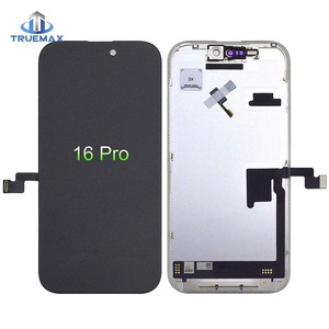 หน้าจอแสดงผลสำหรับ iPhone 16 Pro Max 16 Pro Plus อะไหล่เปลี่ยนแบบ Incell Soft OLED DD JK GX ของแท้ RJ PK LCD พร้อมจอสัมผัส - Product Image 2