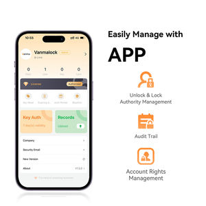 Verrou intelligent en acier inoxydable avec <span class=keywords><strong>carte</strong></span> mémoire pour portes en aluminium et en acier, déverrouillage <span class=keywords><strong>temporaire</strong></span> par contrôle d'accès, clé électronique passive - Product Image 2