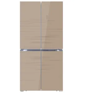 542 L grande capacité sans gel maison réfrigérateur multi-portes porte croisée réfrigérateur américain onduleur congélateur réfrigérateur réfrigérateur