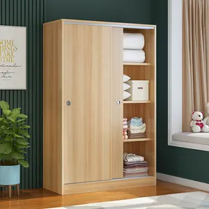 BALOM 2024 fornitura di fabbrica miglior prezzo personalizzare guardaroba minimalista in legno per camera da letto