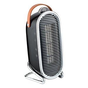 Nuevo Calentador Eléctrico Portátil Digital PTC Retro con Control <span class=keywords><strong>Remoto</strong></span>, Asa de PU, Ventilación y Ahorro de Energía para Sala de Estar y Estudio - Product Image 1