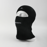 Masque facial complet de luxe pour le ski, bonnet, cagoule, logo brodé, 1 trou, cagoule d'hiver, masque facial