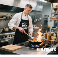 Tablier de cuisine sans manches réutilisable avec logo personnalisé, en polyester, facile à porter, à suspendre au cou, tendance, pour le nettoyage, le barbecue et la restauration