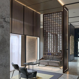 Autônomo Metal Quarto Divisor-Tela Decoração Hotel moderno com padrões geométricos - Product Image 2