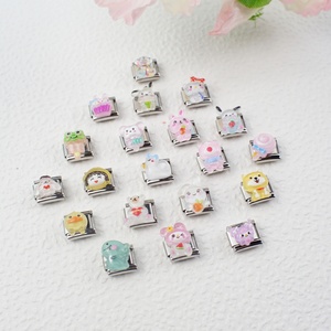 Bracelet DIY imperméable en acier inoxydable de style italien, série Merlotti, nouveau modèle - Product Image 3