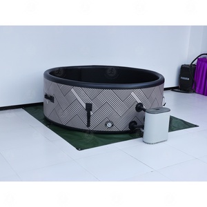 Material resistente al frío para <span class=keywords><strong>spa</strong></span> calefactable de invierno, para jardín y césped verde, apto para usuarios al aire libre durante todo el año. - Product Image 2