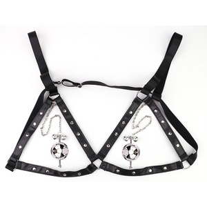 ของเล่นหนีบหัวนม QKKQ ทำจากสแตนเลส 304 ที่หนีบหน้าอกแบบ BDSM สำหรับพันธนาการ ของเล่นเซ็กซี่แบบหนีบหัวนมพร้อมตัวล็อค คลิปหนีบโลหะ ของเล่นทางเพศสำหรับผู้หญิง - Product Image 1