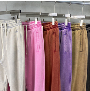 Pantalon de jogging pour homme en polyester/coton, taille mi-haute, coupe régulière, avec logo personnalisé, anti-boulochage et anti-plis - Product Image 3