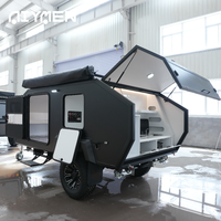 Mini-caravane de luxe australienne tout-terrain pour 4 personnes, en fibre de verre, pour expéditions et camping