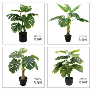 Usine En Gros 6FT 180CM Plante Artificielle Monstera Deliciosa Liebm Plante En <span class=keywords><strong>Pot</strong></span> Artificielle Ornementale Real Touch Monstera - Product Image 6