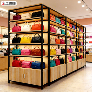 Étagères de présentation de marchandises multi-usages JIUSHUN pour les magasins de sacs et de chaussures - Product Image 6