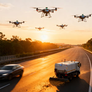 Dron de Limpieza de Superficies de Edificios Rentable con Motor sin Escobillas, Cámara FPV y Monitoreo en Tiempo Real para una Operación Segura y Eficiente - Product Image 2