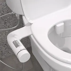 Modern Design Bathroom Dual Nozzle Toilet Bidet Ultra-Slim Fresh Clean Water Sprayer Bidet