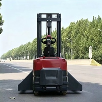 Chariot élévateur électrique 3M tout-terrain robuste de 2 tonnes pour levage, empilage et manutention