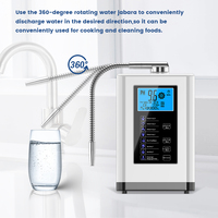 Ionizador de Agua Alcalina Cawolo AL-708A Máquina de Agua Kangen de Japón Máquina de Agua Alcalina de 5/7 Placas
