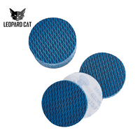 [Marchandises ponctuelles] Papier abrasif en céramique bleu Feuille brossée floquée auto-adhésive anti-colmatage Feuille de polissage 4 5 7 9 pouces