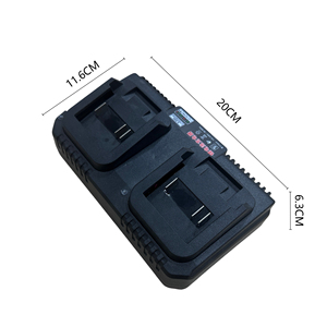 Cargador de Batería de Iones de Litio de Doble Puerto OEM ODM, 5.0Ah, Entrada de CA 110-240V, Herramienta Eléctrica de Escritorio con Múltiples Enchufes - Product Image 4