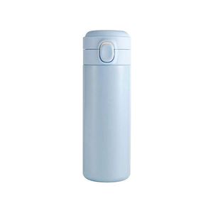 Termo de Colores Sólidos, Múltiples Tamaños, Duradero, Resistente a Arañazos, Antideslizante, Taza de Viaje para Estudiantes - Product Image 1