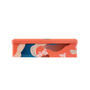 Caja de Metal Impresa Personalizada para Regalos, Envase Rectangular de Metal, Lata con Tapa - Product Image 6