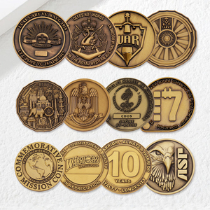 Grossiste Pièce de défi en métal personnalisée à bas prix avec logo personnalisé <span class=keywords><strong>Bouclier</strong></span> <span class=keywords><strong>et</strong></span> plaquage d'épée Présentoir de pièces souvenirs Pièce de collection rare - Product Image 1