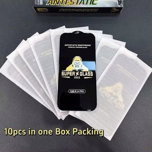 ESD Anti-static 100% HD Shine Tempered Glass <b>Screen</b> Protectors Mobile Phone <b>Screen</b> Protector for Phone 14 15 16 Pro Max - Product Image 2