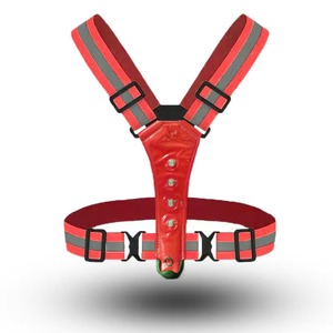 Chaleco de Seguridad Reflectante LED YIDAO <span class=keywords><strong>Ekai</strong></span> ANSI Clase 2 EN ISO 20471 con Logotipo Personalizado, Luz Intermitente para Ciclismo en Carretera, China - Product Image 4