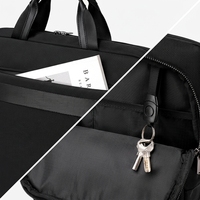Sac à bandoulière décontracté pour homme Arctic Hunter, sacoche professionnelle de luxe grande capacité pour ordinateur portable en polyester avec fermeture éclair, léger