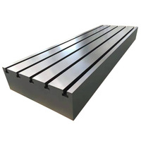 Plateforme de soudage et d'inspection robuste en fonte, avec rainures en T, pour gravure, rainurage, traçage et perçage, vente en gros