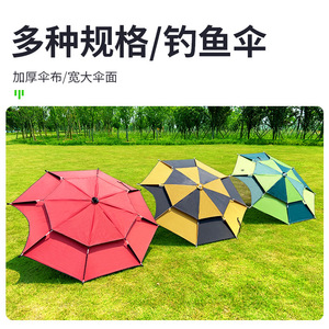Fishing <b>Umbrella</b> 2.2 2.4 Meter <b>Foldable</b> Oxford Cloth Sunshade Outdoor Use - Product Image 5