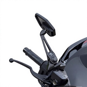 Convient aux rétroviseurs en fibre de carbone modifiés pour Yamaha XMAX, aux rétroviseurs en alliage d'aluminium XMAX300, aux rétroviseurs réfléchissants. - Product Image 4