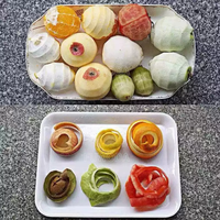 300-350 Stuks/uur Groente- en Fruit Schilmesjes Ronde Fruit Schilmesjes Ovale Fruit Schilmachine voor Straatverkopers Fruitwinkels