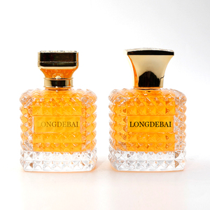 Flacon de parfum de luxe OEM en verre vide, design ananas, 20ml, 30ml, 50ml, 100ml, avec boîte - Product Image 5
