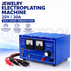 Máquina de Galvanoplastia para Joyería 20V 30A para Chapado en Oro Plata y Rodio con Voltaje Ajustable - Product Image 2