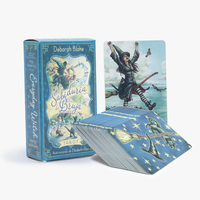 Fabrication en usine de cartes de tarot Oracle bon marché pour jeu de divination personnalisé, imprimées, mignonnes, écologiques, recyclables, en double boîte pour femmes