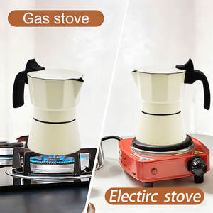 Cafetière à expresso mini 3/6 tasses en acier inoxydable, cafetière à percolateur, cafetière portable de style italien, cafetière à expresso - Product Image 6