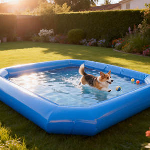 <span class=keywords><strong>Piscine</strong></span> gonflable pour enfants Keyubo 5*4*0.6m, sur mesure, durable et imperméable, en PVC, pour usage familial, prix en gros - Product Image 3