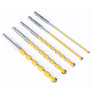 Evian Tools 1/4 Vástago Extra Longitud 6 pulgadas Azulejo de carburo de tungsteno Vidrio Cerámica Hormigón Impacto Juego de brocas de perforación - Product Image 6