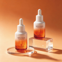 Flacon compte-gouttes PET 15ml 30ml 50ml vide rechargeable avec logo personnalisé pour sérum, lotion, pipette, huile essentielle, médicament, cosmétique