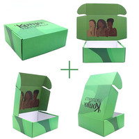 Boîte d'expédition en carton ondulé avec Logo personnalisé, emballage imprimé pour boîte à vêtements, boîte de produits cosmétiques