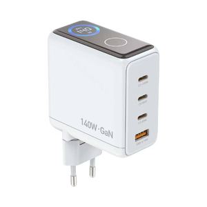 TFT-Display 140W GaN 3C1A USB-C <span class=keywords><strong>PD3</strong></span> QC4.<span class=keywords><strong>0</strong></span> Schnelles KI-gestütztes Stromverteilungs-Wandladegerät für Smart Devices - Product Image 5